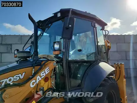 Rigid Backhoe Loader 2025 Case 570SV 4WD - A/C - 4-1 Bucket - Telestick - HP (26)