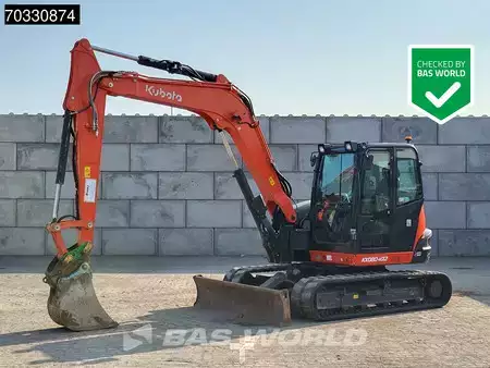 mini escavadeira 2021 Kubota KX080-4 A/C (1)