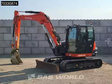 mini escavadeira 2021 Kubota KX080-4 A/C (2)