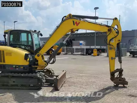 Mini kotrógép 2018 Wacker Neuson EZ80 Engine Problem (9)