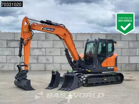 mini escavadeira 2025 Doosan DX85R-7 A/C - PIN ON / 3 BUCKETS (1)