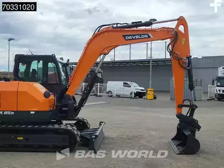 mini escavadeira 2025 Doosan DX85R-7 A/C - PIN ON / 3 BUCKETS (11)