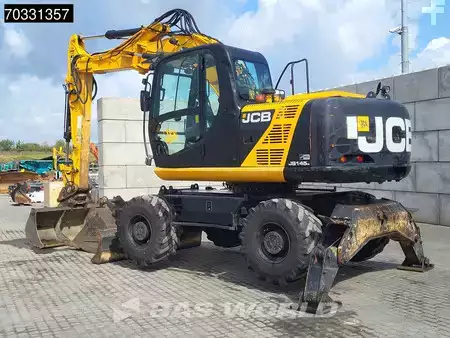 Escavatori gommati 2012 JCB JS145 W (2)