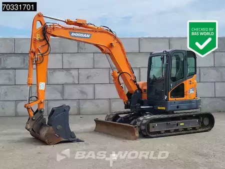 Minigraver 2021 Doosan DX85 R-3 A/C - 2 Buckets (1)