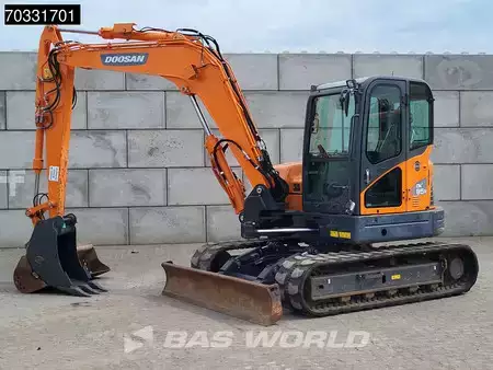 Minigraver 2021 Doosan DX85 R-3 A/C - 2 Buckets (2)