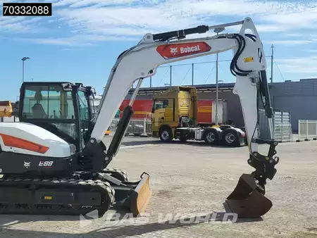 Minibagry 2023 Bobcat E88 A/C - Like New! (9)