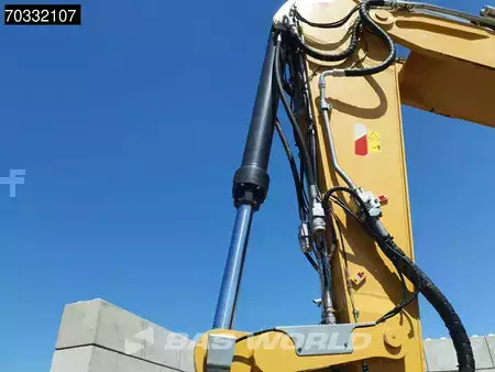 Mobilbagger 2016 Caterpillar M322 F OUTRIGGERS + BLADE (11)