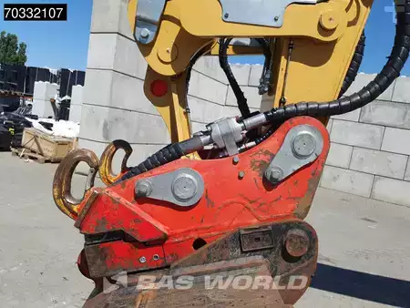 Mobilbagger 2016 Caterpillar M322 F OUTRIGGERS + BLADE (12)