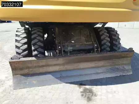 Mobilbagger 2016 Caterpillar M322 F OUTRIGGERS + BLADE (24)