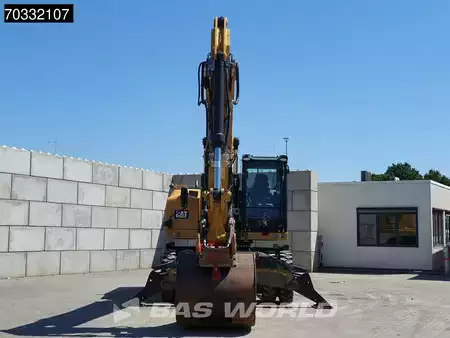 Mobilbagger 2016 Caterpillar M322 F OUTRIGGERS + BLADE (7)
