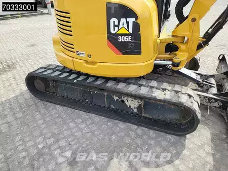 Міні-екскаватори 2019 Caterpillar 305 E2 CR 3 Buckets (23)
