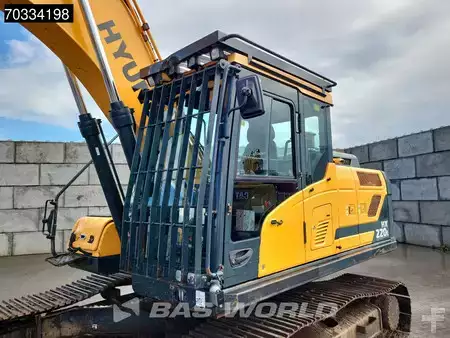 Koparki gąsienicowe 2018 Hyundai HX220 L (9)