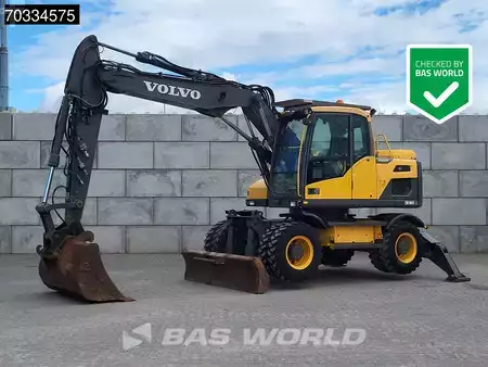 Mobilbagger 2013 Volvo EW140 D Outriggers + Blade (1)