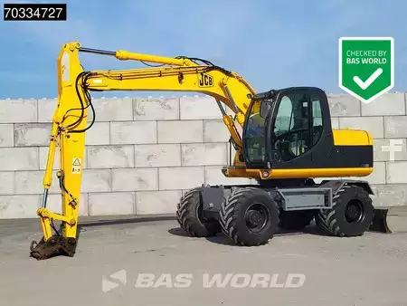 Pelle sur pneus 2007 JCB JS145W Dutch Registration (1)