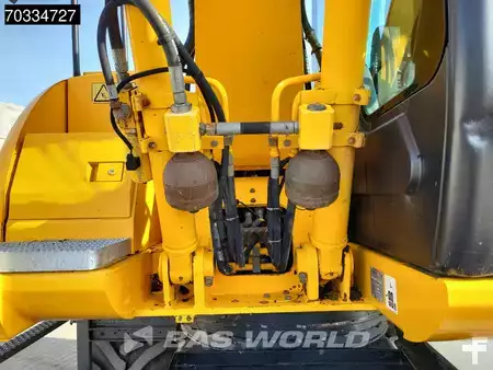 Pelle sur pneus 2007 JCB JS145W Dutch Registration (12)