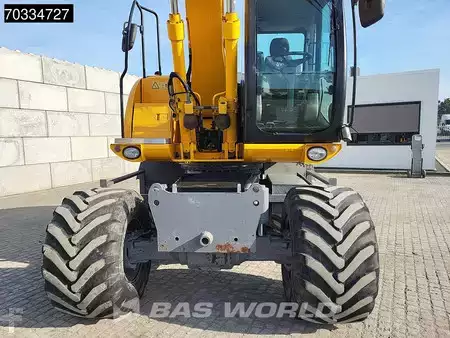 Pelle sur pneus 2007 JCB JS145W Dutch Registration (7)