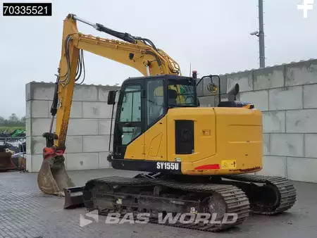 Beltegraver 2021 Sany SY155 U SY155U (2)