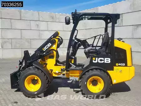 Cargadoras de ruedas 2025 JCB 403 SP FACTORY WARRANTY – GIANT COUPLER - KUBOTA (9)