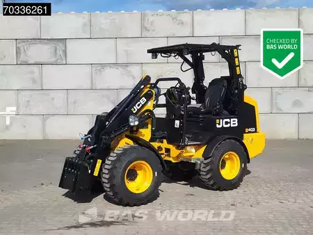 Cargadoras de ruedas 2025 JCB 403 SP FACTORY WARRANTY - GIANT COUPLER - KUBOTA (1)