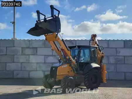 Rigid Backhoe Loader 2025 Case 570SV 4WD - A/C - 4-1 Bucket - Telestick - HP (3)