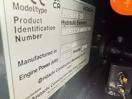 Minibagry 2025 Hitachi ZX26 U-6 (8)