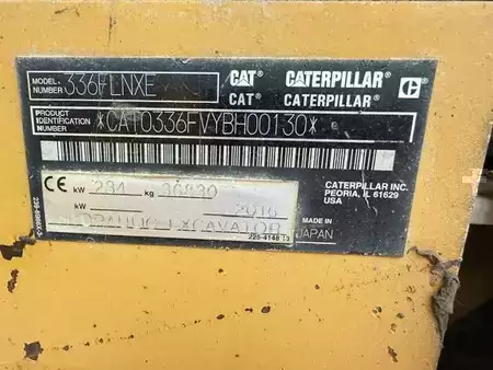 Rupsgraafmachines 2016 Caterpillar 336 FLN (14)
