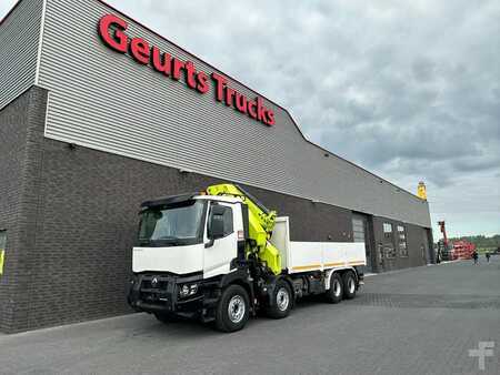 Siirrettävät nosturit 2016 Renault C460 8X4 + HIAB X-HIPRO 548 E-7 MET JIB KRAAN / KRAN / CRANE / G (8)