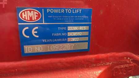 Auxiliary Cranes 2023 HMF POWER TO LIFT 2320K-RCS K6 (NIEUW) (5)
