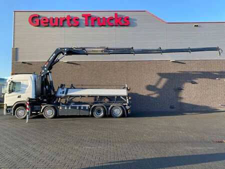 Scania G500 NGS 8X2 MET 3 ZIJDIGE KABELSYSTEEM + HIAB 362 EP-5 KRAAN/KR