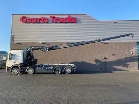 Scania G500 NGS 8X2 MET 3 ZIJDIGE KABELSYSTEEM + HIAB 362 EP-5 KRAAN/KR