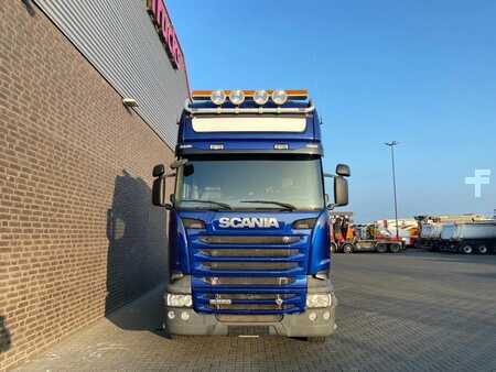 Scania R580 V8 8X2 + HIAB XS 544 E-8 HIPRO KRAAN/KRAN/CRANE/GRUA