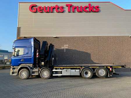 Scania R580 V8 8X2 + HIAB XS 544 E-8 HIPRO KRAAN/KRAN/CRANE/GRUA