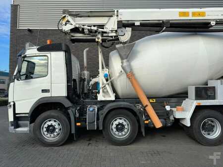 Volvo FM 410 8X4 + STETTER 9 M3 MIXER/MISCHER + THEAM 15 M TRANSPORTBA