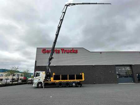 Kamion 0 Scania R530 V8 NGS 8X4 TRIDEM MET HYVA 2Z KIPPER + HMF 5020-K6 + JIB FJ (6)