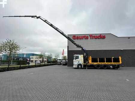 Kamion 0 Scania R530 V8 NGS 8X4 TRIDEM MET HYVA 2Z KIPPER + HMF 5020-K6 + JIB FJ (7)