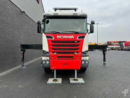 Scania R520 V8 10X4 TRIDEM + F1650RA.2.28 + JIB L816 KRAAN/KRAN/CRANE/G