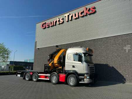 Scania G450 8X4 + EFFER 1255/8S + JIB 6S HD KRAAN/KRAN/CRANE/GRUA