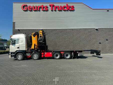 Scania G450 8X4 + EFFER 1255/8S + JIB 6S HD KRAAN/KRAN/CRANE/GRUA