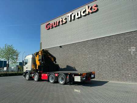 Scania G450 8X4 + EFFER 1255/8S + JIB 6S HD KRAAN/KRAN/CRANE/GRUA