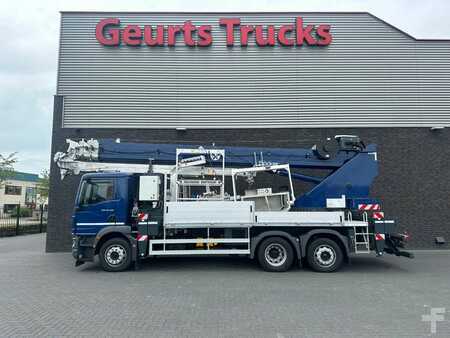 MAN TGM 26.340 6X2 BÖCKER AK 46/6000 + JIB MONTAGEKRAN/DACHDECKERKRA