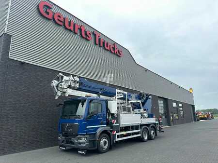 MAN TGM 26.340 6X2 BÖCKER AK 46/6000 + JIB MONTAGEKRAN/DACHDECKERKRA