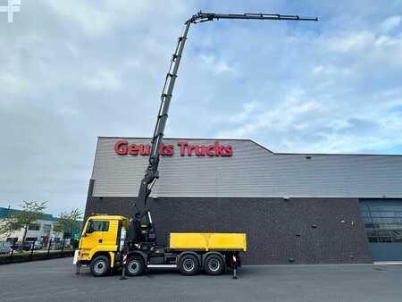 MAN TGS 35.480 8X6H + PALFINGER PK 85002 F + JIB PJ170E KRAAN/KRAN/C