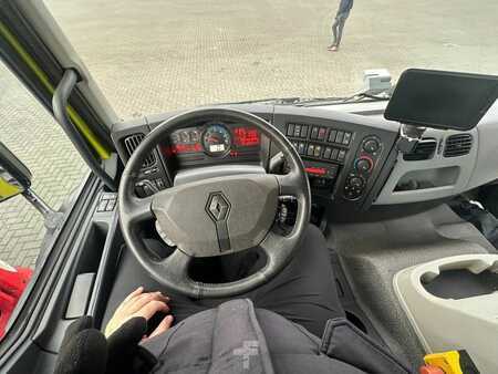 Renault C380 AFZETSYSTEEM HYVA PORTAALARM/ABSETZKIPPER/ SKIP LOADER