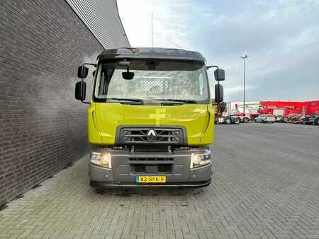 Renault C380 AFZETSYSTEEM HYVA PORTAALARM/ABSETZKIPPER/ SKIP LOADER