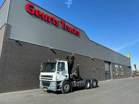 Grues mobiles 2012 DAF CF 85 410 6X2 + HIAB 422EP-5 HIPRO TREKKER/SATTELZUG/TRACTOR UNI (7)
