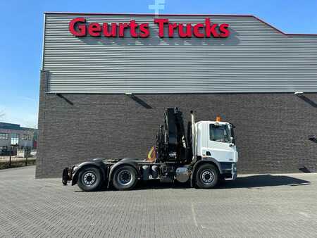 Grues mobiles 2012 DAF CF 85 410 6X2 + HIAB 422EP-5 HIPRO TREKKER/SATTELZUG/TRACTOR UNI (9)