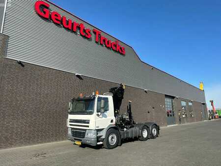 Grues mobiles 2012 DAF CF 85 410 6X2 + HIAB 422EP-5 HIPRO TREKKER/SATTELZUG/TRACTOR UNI (7)