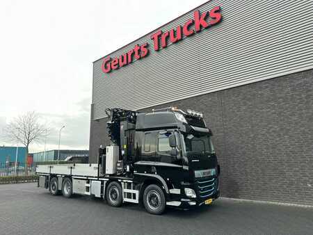 Kamion 2022 DAF CF 450 8X2 + HIAB 858E-8 + JIB 150X-6 JDC KRAAN/KRAN/CRANE/GRUA/ (12)
