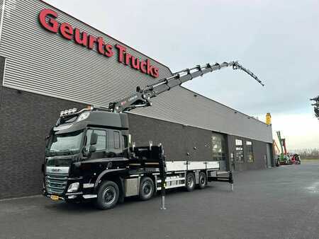 Kamion 2022 DAF CF 450 8X2 + HIAB 858E-8 + JIB 150X-6 JDC KRAAN/KRAN/CRANE/GRUA/ (2)