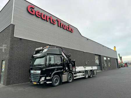 Kamion 2022 DAF CF 450 8X2 + HIAB 858E-8 + JIB 150X-6 JDC KRAAN/KRAN/CRANE/GRUA/ (9)
